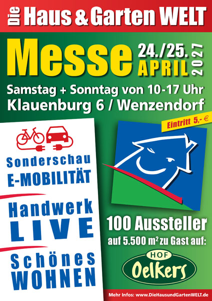 Bielefeld Marketing - Haus und Garten Welt Messe April 2027 Hof Oelkers